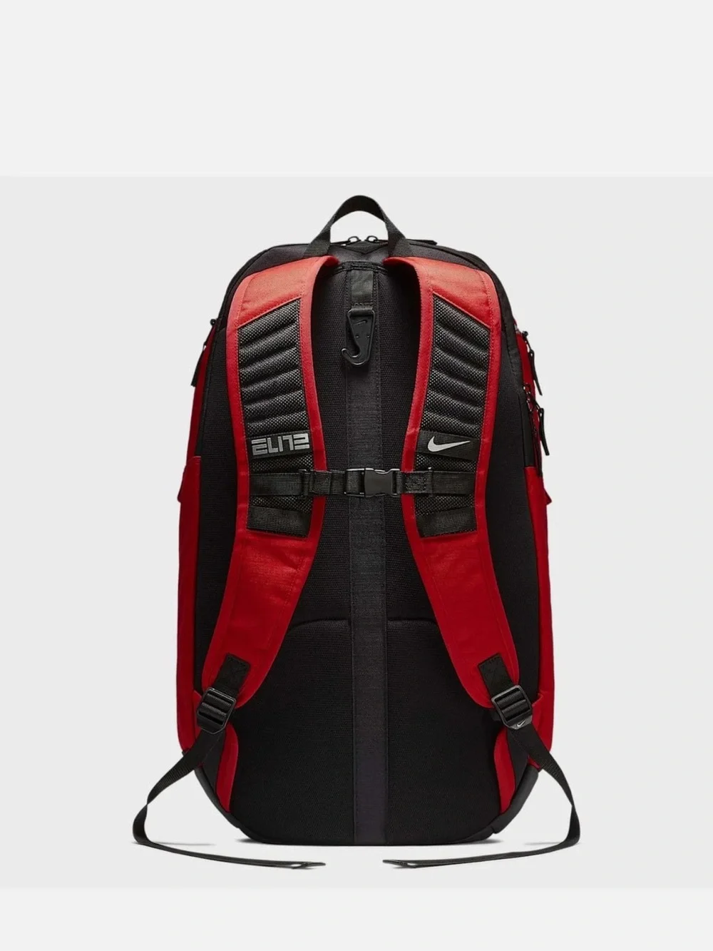 Like New - Nike Hoops Elite Pro Backpack University Red Metallic Silver Black
